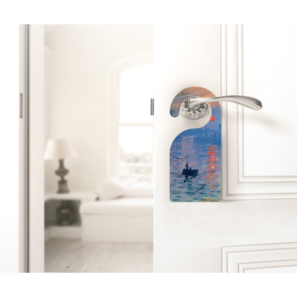 Impression Sunrise by Claude Monet Door Hanger - LIFESTYLE