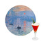 Impression Sunrise by Claude Monet Drink Topper - Medium - Single with Drink