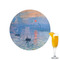 Impression Sunrise by Claude Monet Drink Topper - Small - Single with Drink