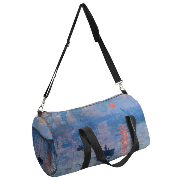 Custom Impression Sunrise by Claude Monet Duffel Bag