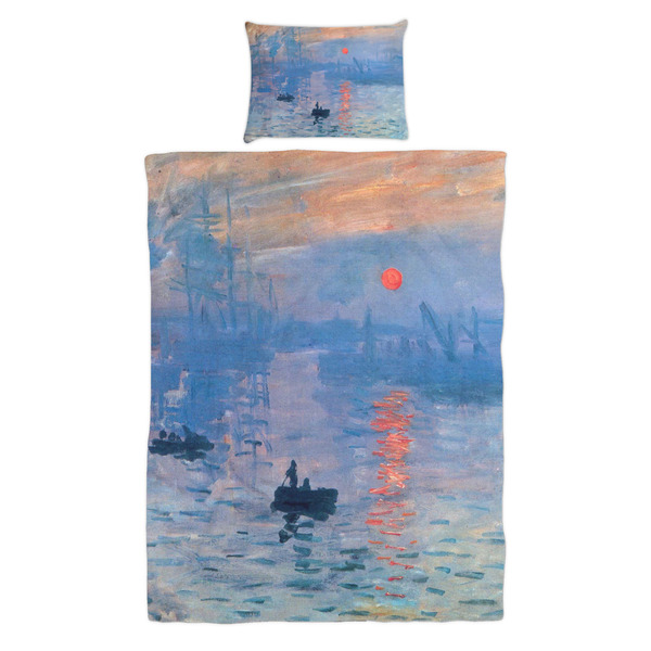 Impression Sunrise by Claude Monet Duvet Cover Set - Twin - Alt Approval