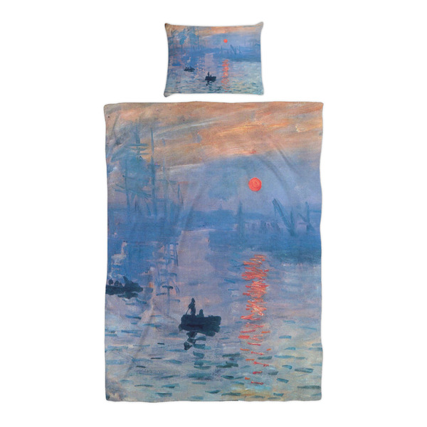 Impression Sunrise by Claude Monet Duvet Cover Set - Twin XL - Alt Approval
