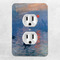 Impression Sunrise by Claude Monet Electric Outlet Plate - LIFESTYLE