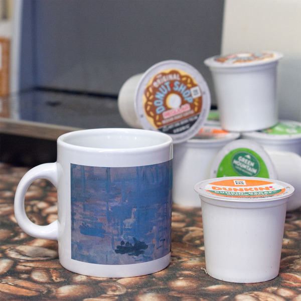 Impression Sunrise by Claude Monet Espresso Cup - Single Lifestyle
