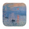 Impression Sunrise by Claude Monet Face Cloth-Rounded Corners