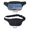 Impression Sunrise by Claude Monet Fanny Packs - APPROVAL