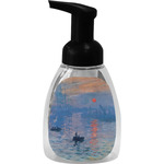 Impression Sunrise by Claude Monet Foam Soap Bottle - Black