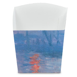 Impression Sunrise by Claude Monet French Fry Favor Boxes