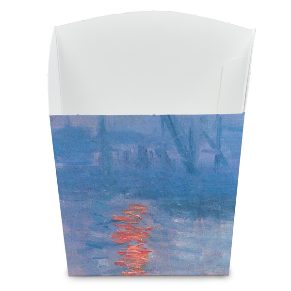 Custom Impression Sunrise by Claude Monet French Fry Favor Boxes