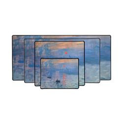 Impression Sunrise by Claude Monet Gaming Mouse Pad