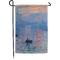 Impression Sunrise by Claude Monet Garden Flag & Garden Pole