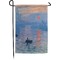 Impression Sunrise by Claude Monet Small Garden Flag - Double Sided