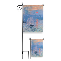 Impression Sunrise by Claude Monet Garden Flag
