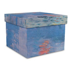 Impression Sunrise by Claude Monet Gift Box with Lid - Canvas Wrapped - Large