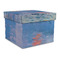 Impression Sunrise by Claude Monet Gift Boxes with Lid - Canvas Wrapped - Large - Front/Main