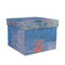 Impression Sunrise by Claude Monet Gift Boxes with Lid - Canvas Wrapped - Medium - Front/Main