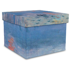 Impression Sunrise by Claude Monet Gift Box with Lid - Canvas Wrapped - XX-Large