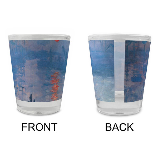 Impression Sunrise by Claude Monet Glass Shot Glass - Standard - APPROVAL
