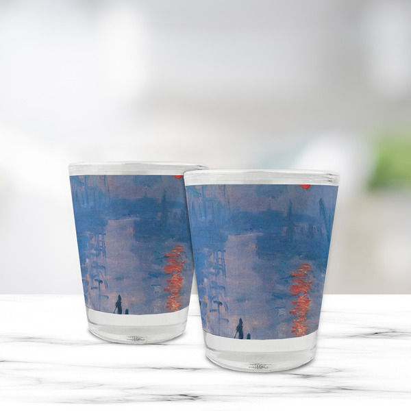 Impression Sunrise by Claude Monet Glass Shot Glass - Standard - LIFESTYLE