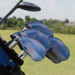 Impression Sunrise by Claude Monet Golf Club Iron Cover - Set of 9