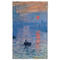 Impression Sunrise by Claude Monet Golf Towel - Front (Large)