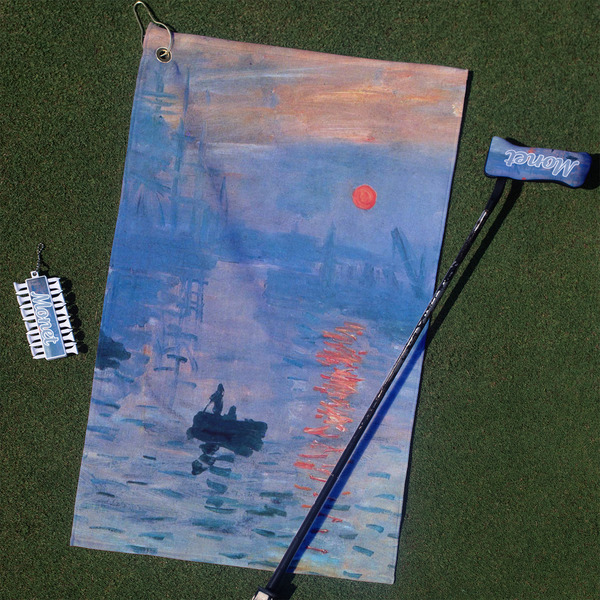 Custom Impression Sunrise Golf Towel Gift Set