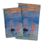 Impression Sunrise by Claude Monet Golf Towel - Full Print