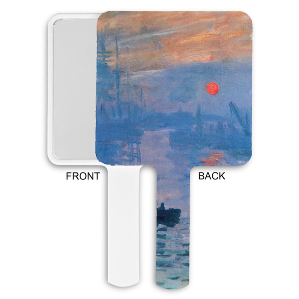 Impression Sunrise by Claude Monet Hand Mirrors - Approval