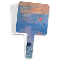Impression Sunrise by Claude Monet Hand Mirror