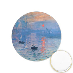 Impression Sunrise by Claude Monet Printed Cookie Topper - 1.25"