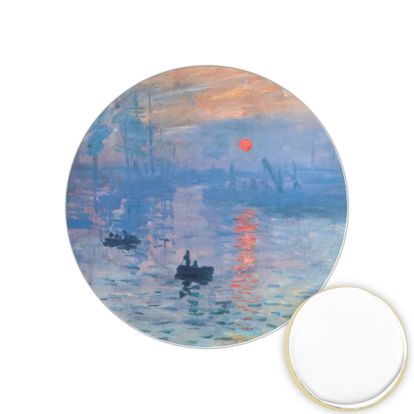 Custom Impression Sunrise by Claude Monet Printed Cookie Topper - 1.25"