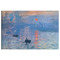 Impression Sunrise by Claude Monet Indoor / Outdoor Rug - 4'x6' - Front Flat