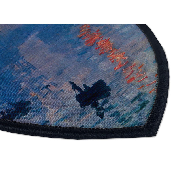 Impression Sunrise by Claude Monet Iron on Shield 3 Detail