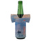 Impression Sunrise by Claude Monet Jersey Bottle Cooler - FRONT (on bottle)