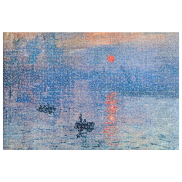 Custom Impression Sunrise by Claude Monet Jigsaw Puzzle - 1000-piece