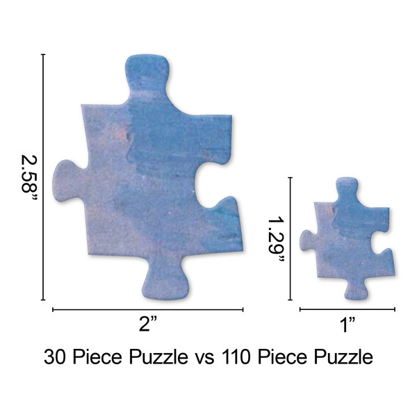 Impression Sunrise by Claude Monet Jigsaw Puzzle - Piece Comparison