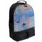 Impression Sunrise by Claude Monet Backpacks - Black