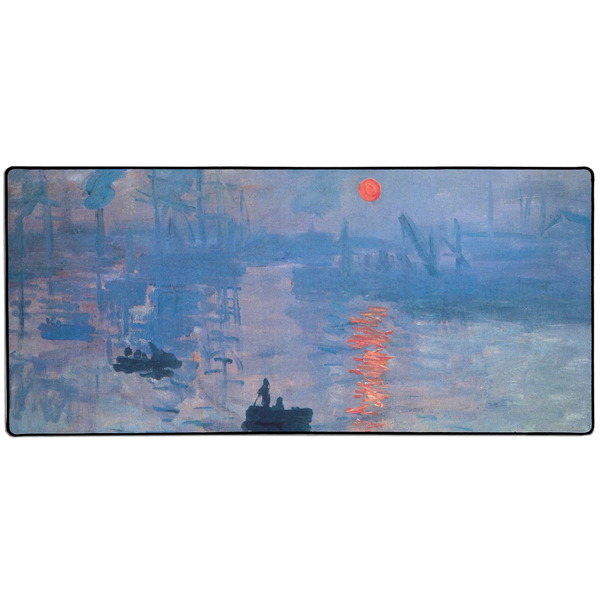 Custom Impression Sunrise by Claude Monet 3XL Gaming Mouse Pad - 35" x 16"