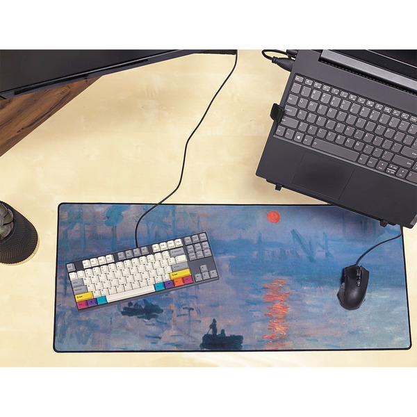Impression Sunrise by Claude Monet Large Gaming Mats - LIFESTYLE