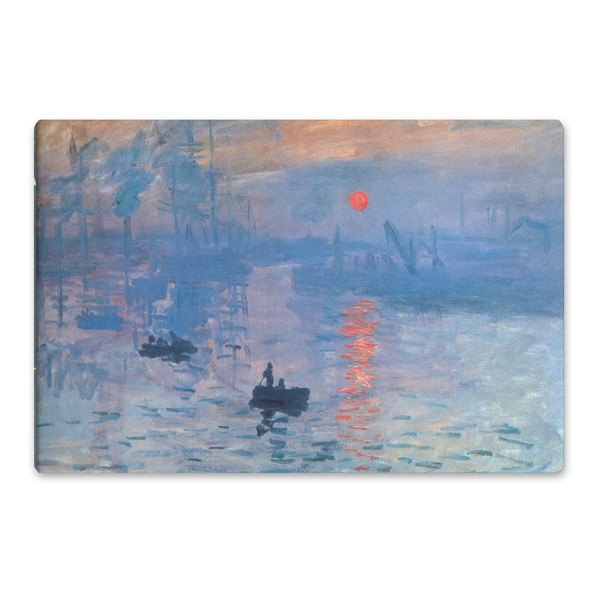 Custom Impression Sunrise by Claude Monet Large Rectangle Car Magnet