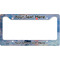 Impression Sunrise by Claude Monet License Plate Frame - Style B
