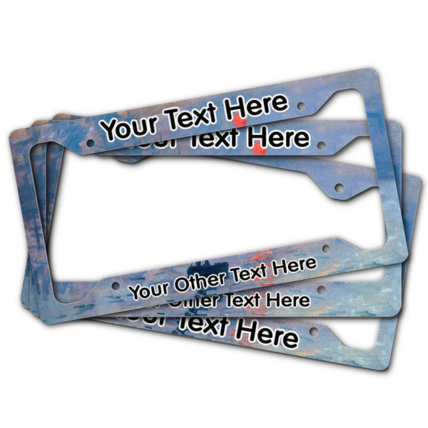 Impression Sunrise by Claude Monet License Plate Frames - (PARENT MAIN)