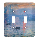 Impression Sunrise Light Switch Cover (2 Toggle Plate)