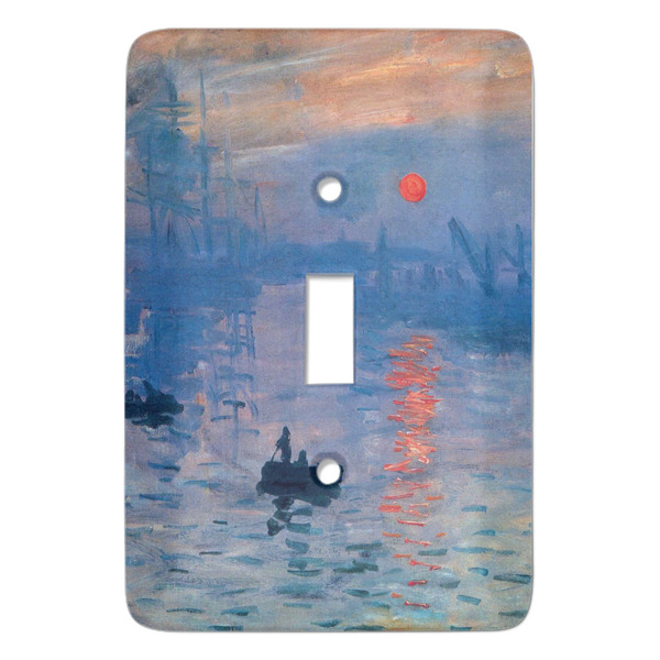 Custom Impression Sunrise by Claude Monet Light Switch Cover