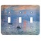 Impression Sunrise by Claude Monet Light Switch Covers (3 Toggle Plate)