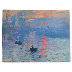 Impression Sunrise by Claude Monet Single-Sided Linen Placemat - Single