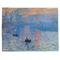 Impression Sunrise by Claude Monet Linen Placemat - Front