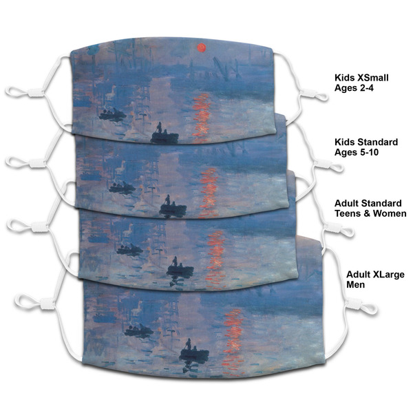 Impression Sunrise by Claude Monet Mask1 Composite