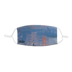 Impression Sunrise by Claude Monet Kid's Cloth Face Mask - XSmall