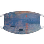 Impression Sunrise by Claude Monet Cloth Face Mask (T-Shirt Fabric)